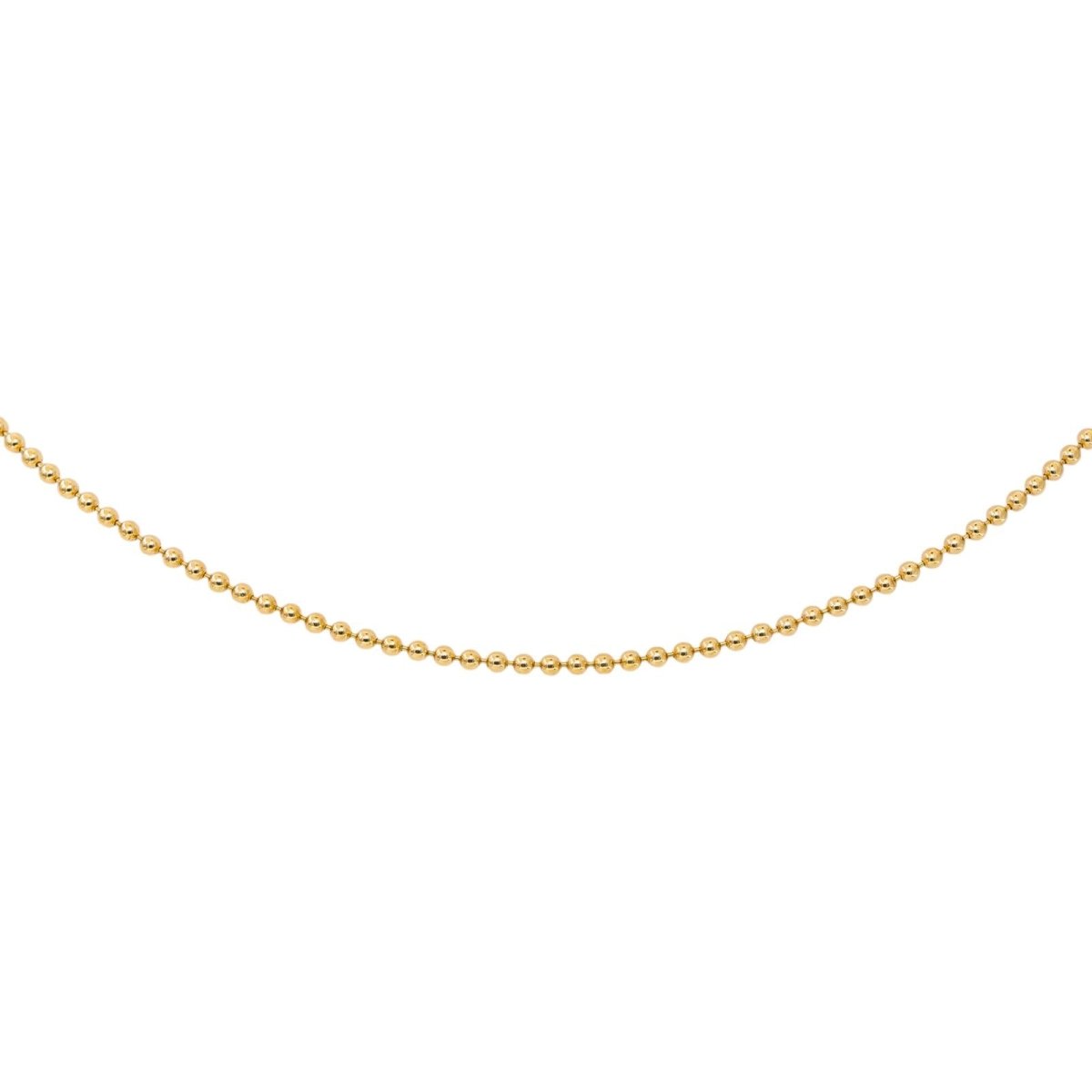 Collier Maille boule Or jaune - Castafiore