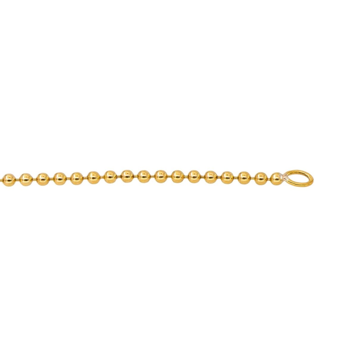 Collier Maille boule Or jaune - Castafiore