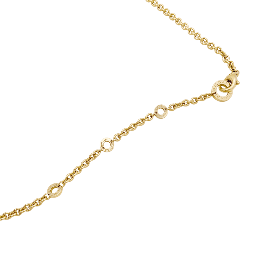 Collier Maille BULGARI "Bulgari Bulgari" en or jaune et nacre - Castafiore