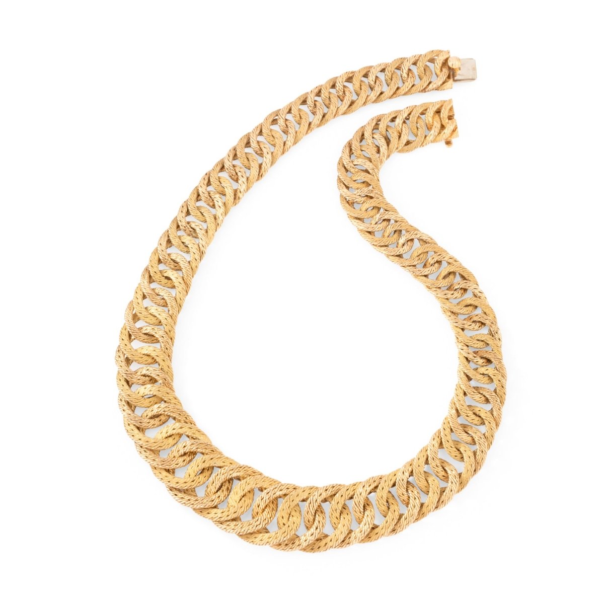 Collier Maille BULGARI en or jaune - Castafiore