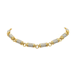 Bulgari Necklace Parentesi Yellow gold diamond