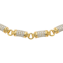 Bulgari Necklace Parentesi Yellow gold diamond