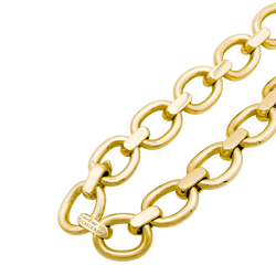 Necklace Cartier, "Baignoire", yellow gold.