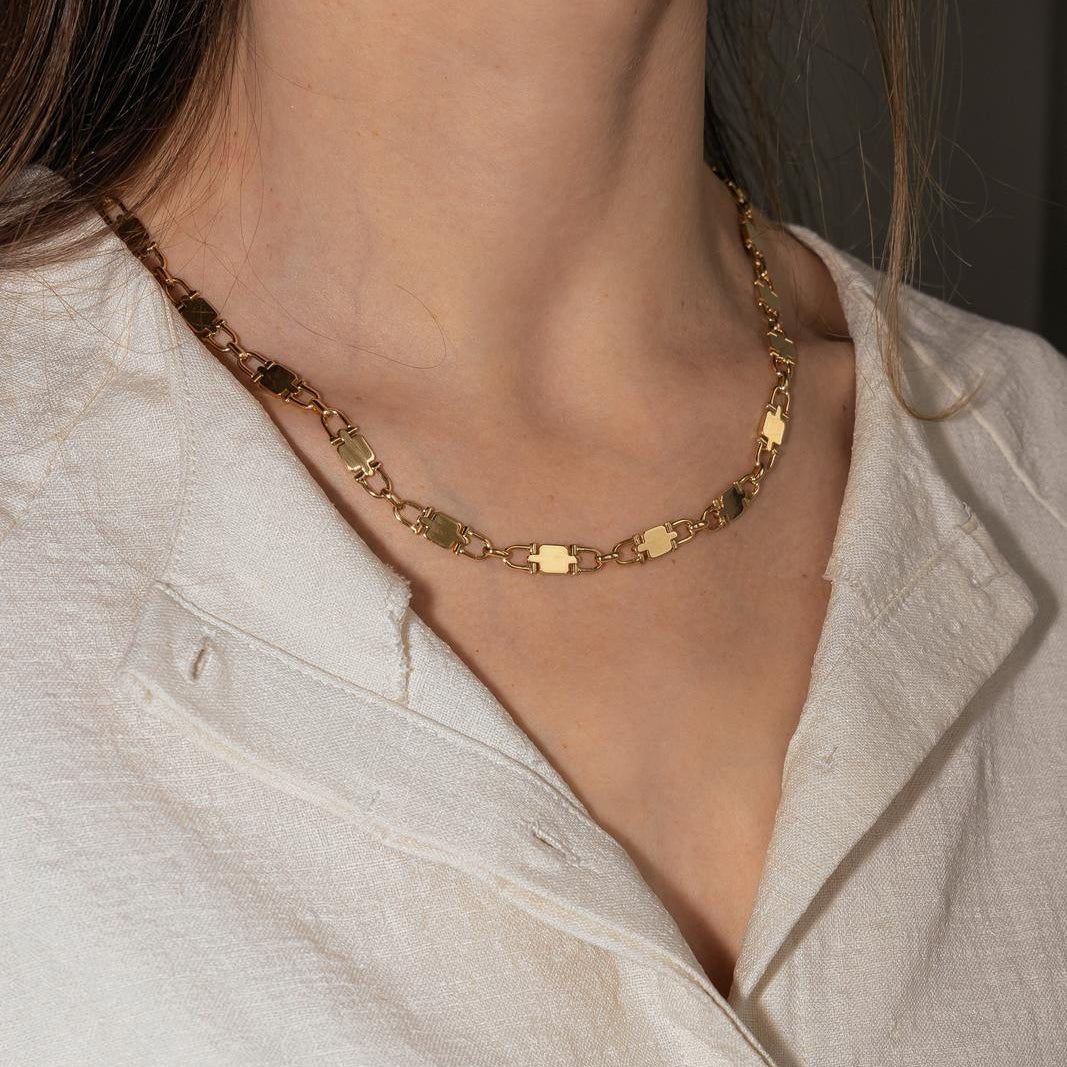 Collier Maille CARTIER en or jaune - Castafiore