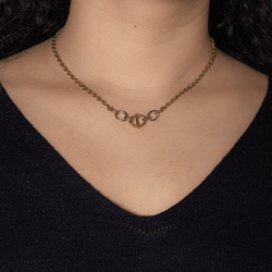 Cartier Necklace Yellow gold stirrup