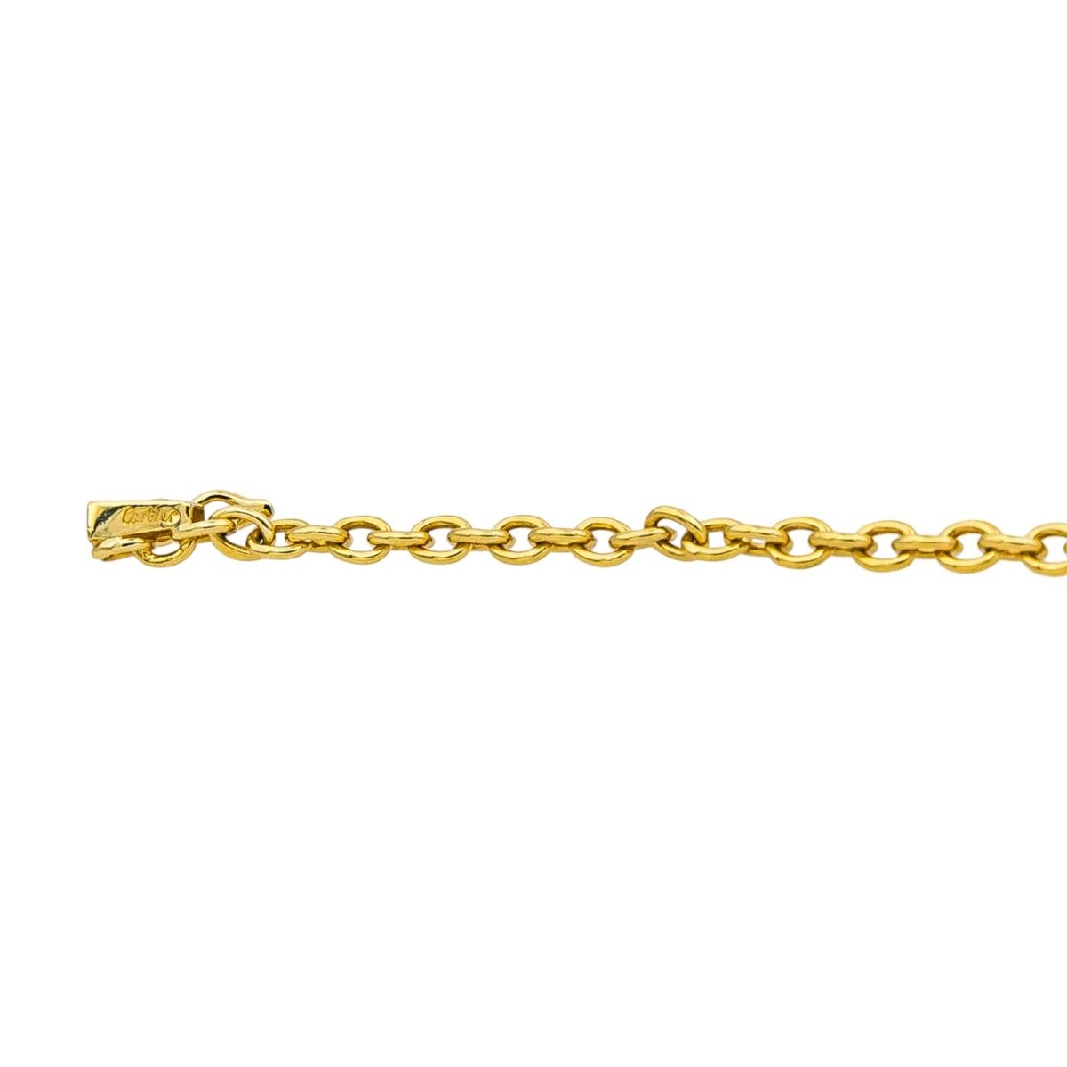 Cartier Necklace Yellow gold stirrup