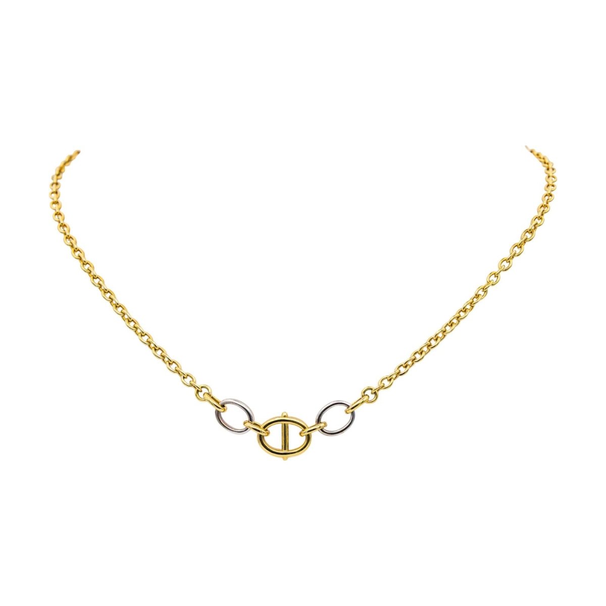 Cartier Necklace Yellow gold stirrup