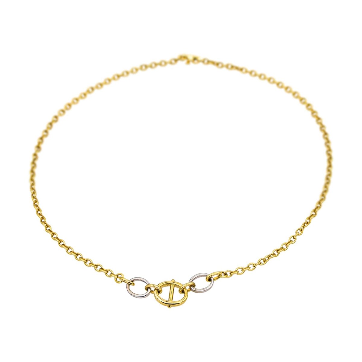Cartier Necklace Yellow gold stirrup
