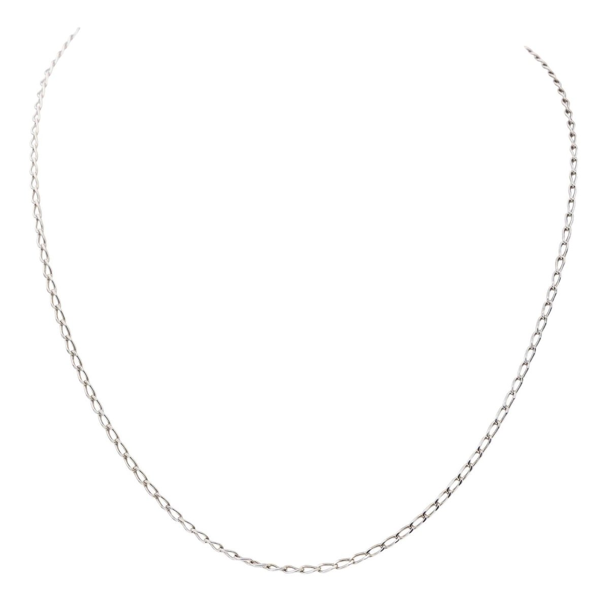 Collier Maille cheval Or blanc - Castafiore