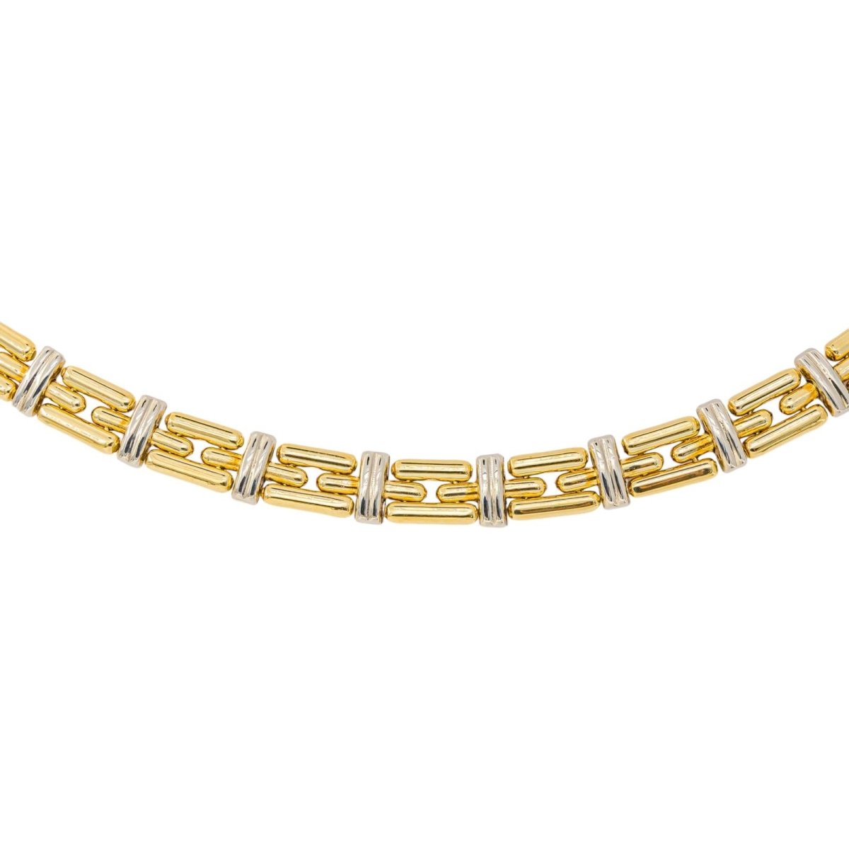 Collier Maille CHIMENTO en or blanc et or jaune - Castafiore