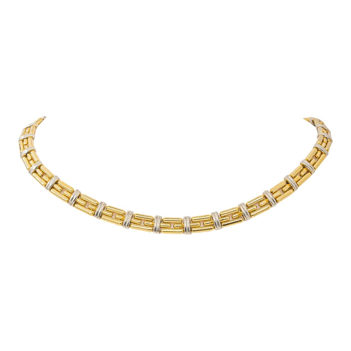 Collier Maille CHIMENTO en or blanc et or jaune - Castafiore