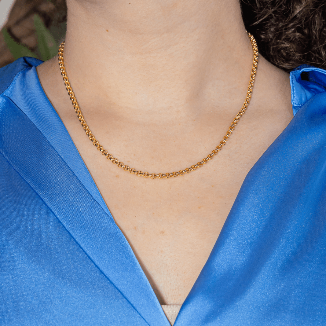 Collier Maille CHOPARD en or jaune - Castafiore