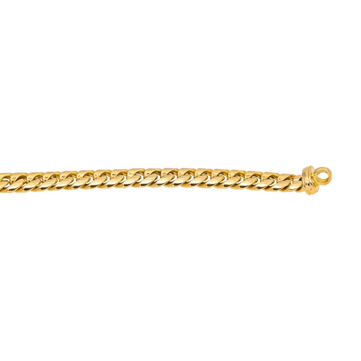 Collier Maille CHOPARD "Happy Diamond" en or jaune et diamant - Castafiore