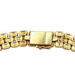 Collier Maille CHOPARD "Happy Diamonds" en or jaune et diamants - Castafiore