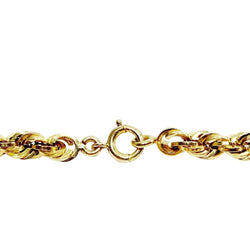 Collier Maille corde en or rose - Castafiore