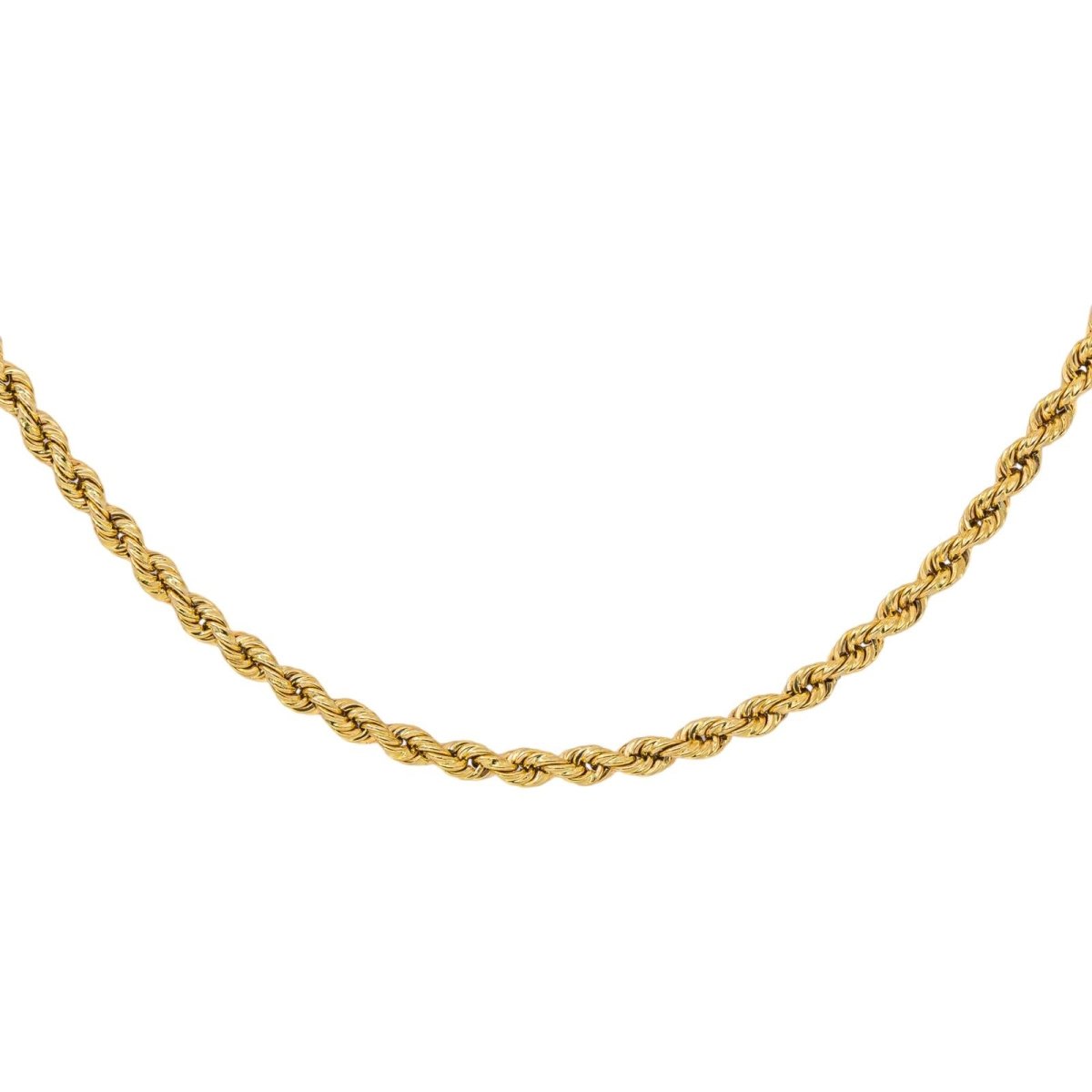Collier Maille Corde Or jaune - Castafiore