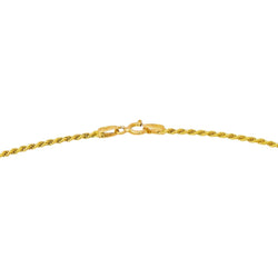 Collier Maille corde Or jaune - Castafiore