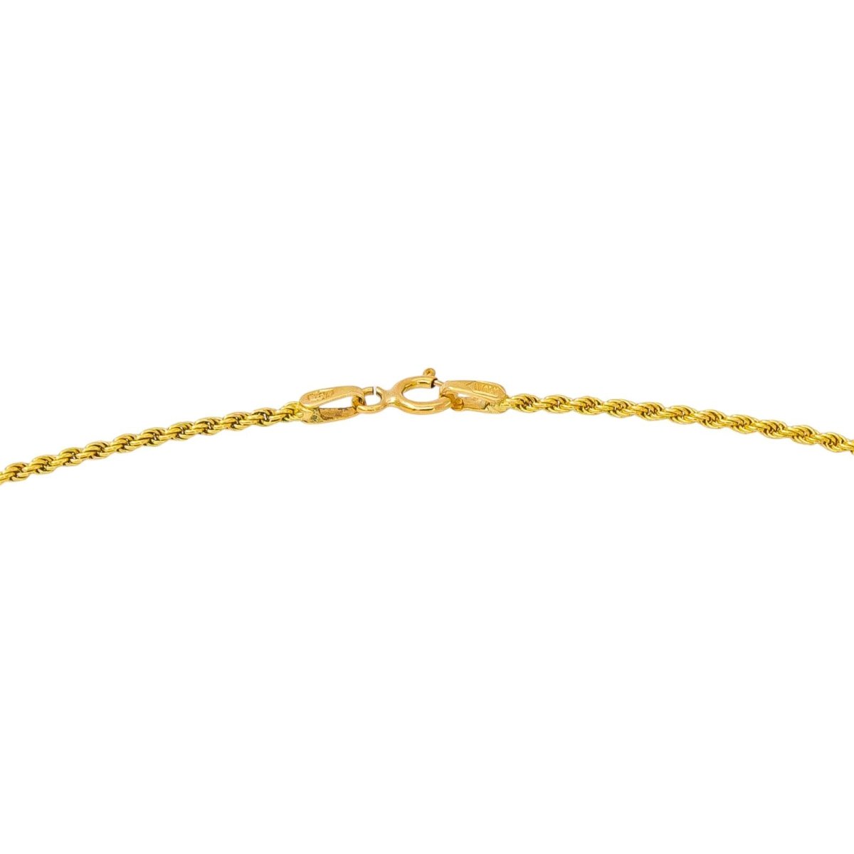 Collier Maille corde Or jaune - Castafiore