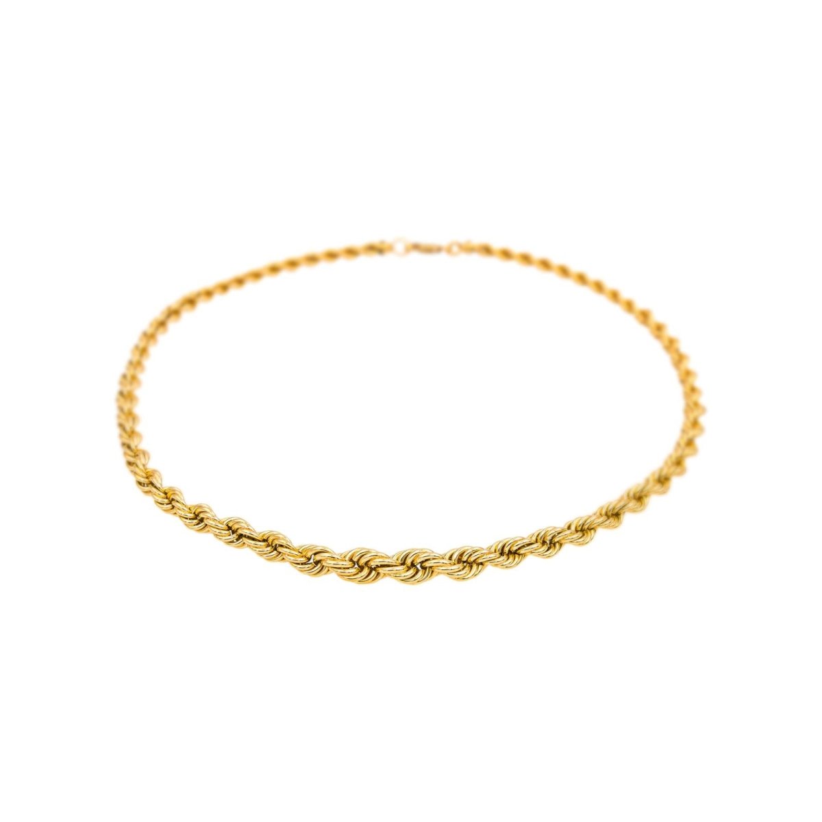Collier Maille corde Or jaune - Castafiore