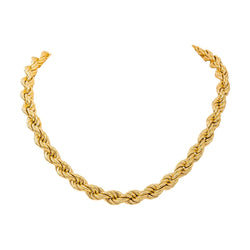 Collier Maille corde Or jaune - Castafiore