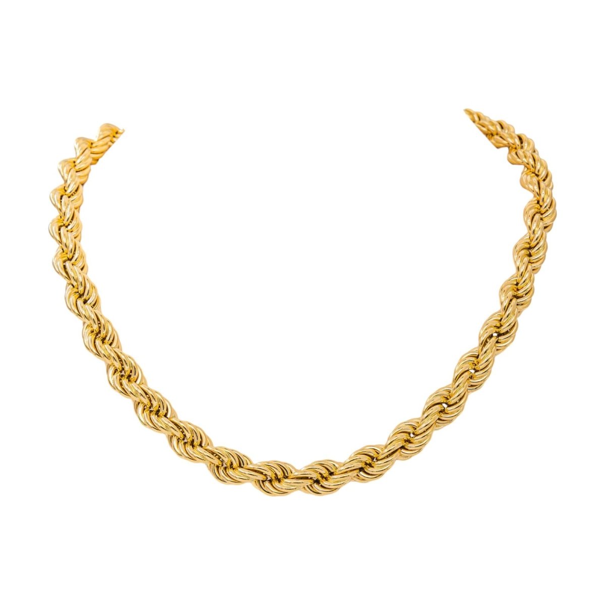 Collier Maille corde Or jaune - Castafiore