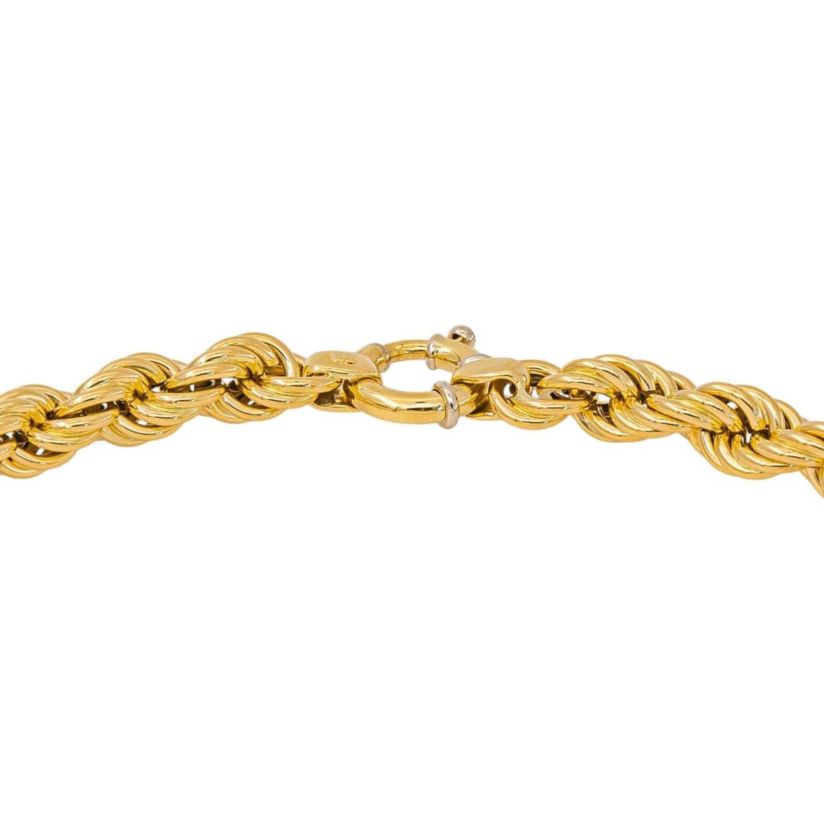 Collier Maille corde Or jaune - Castafiore