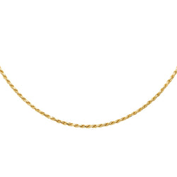 Collier Maille corde Or jaune - Castafiore