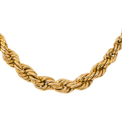 Collier Maille corde Or rose - Castafiore