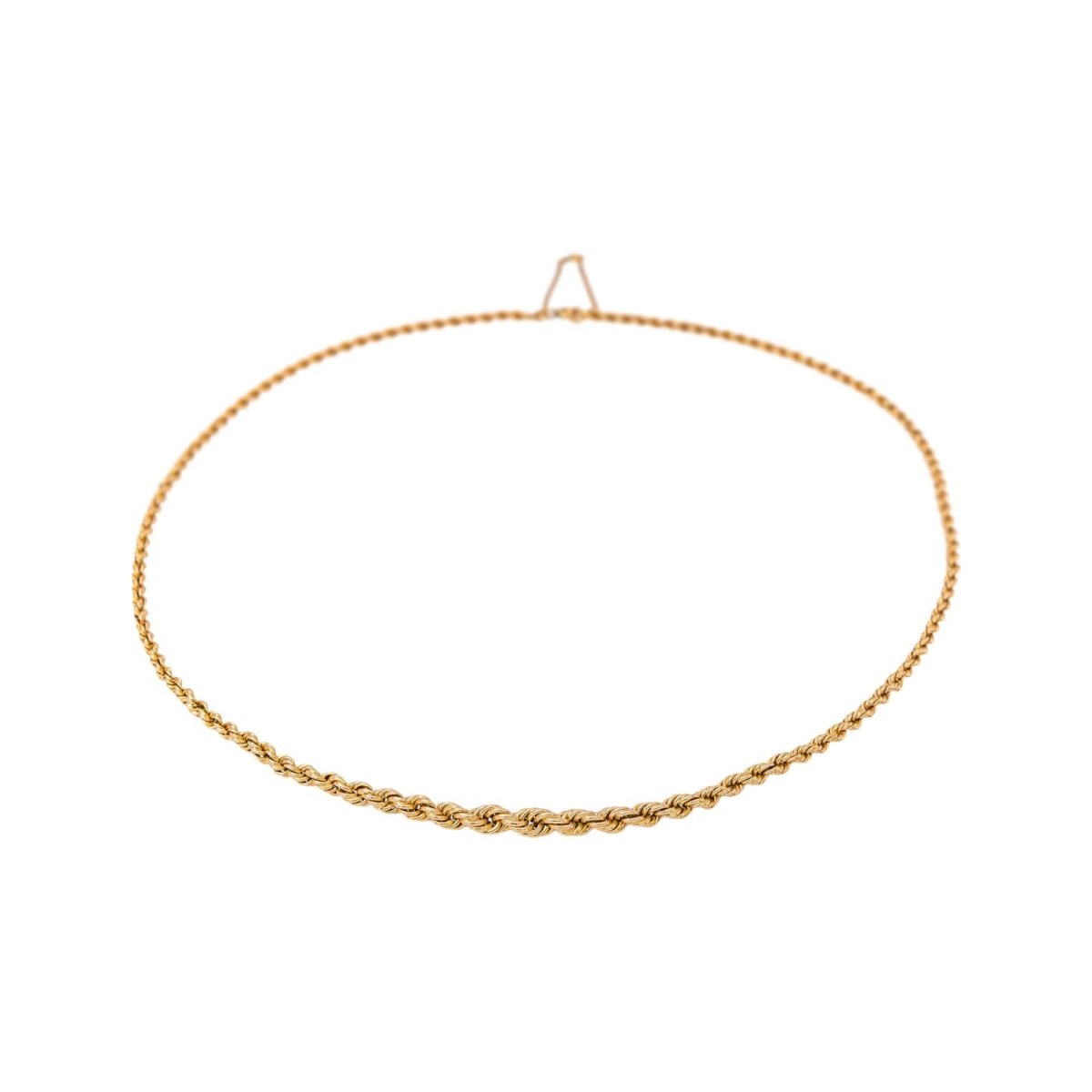 Collier Maille Corde Or rose - Castafiore