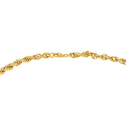 Collier Maille corde Or rose - Castafiore