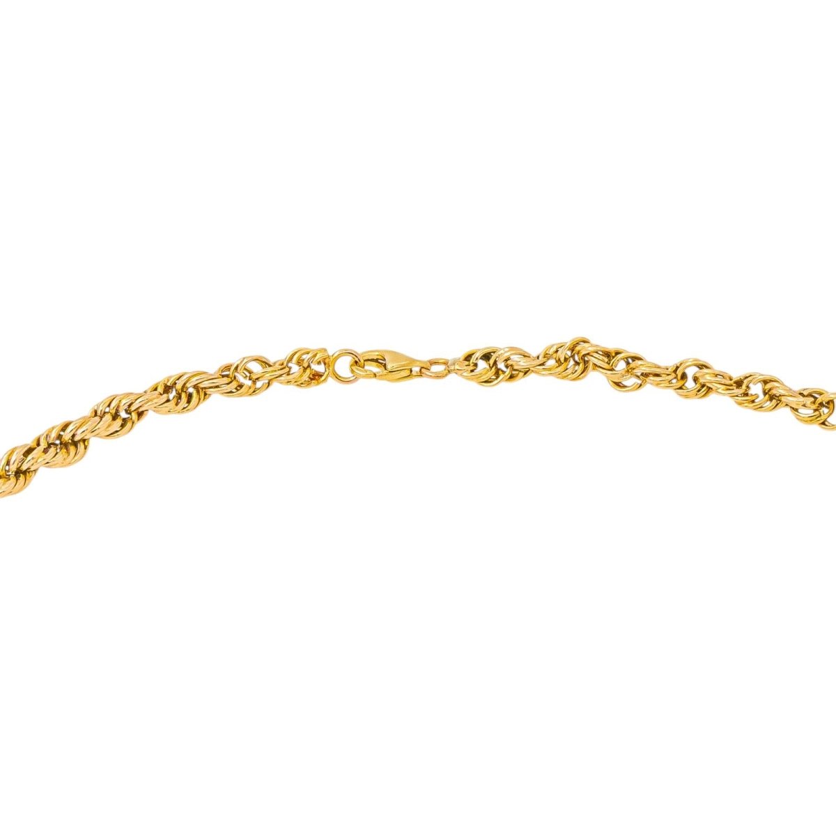Collier Maille corde Or rose - Castafiore