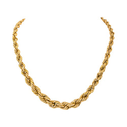 Collier Maille corde Or rose - Castafiore