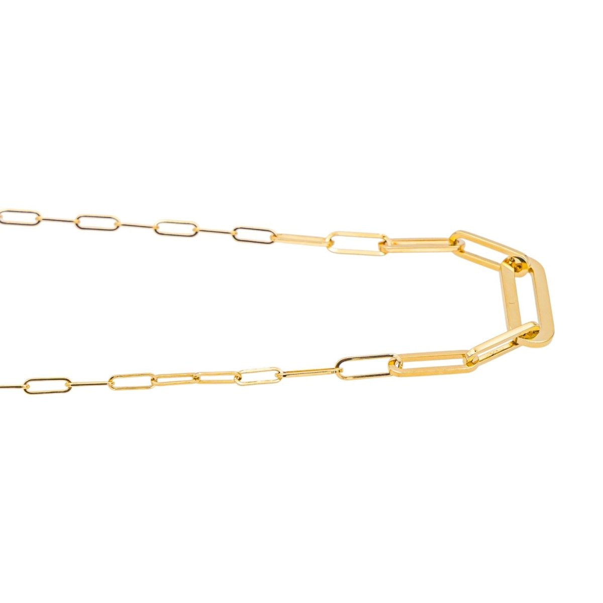 Dinh Van Necklace Yellow gold link diamond