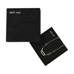 Dinh Van Necklace Yellow gold link diamond