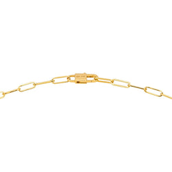 Dinh Van Necklace Yellow gold link diamond