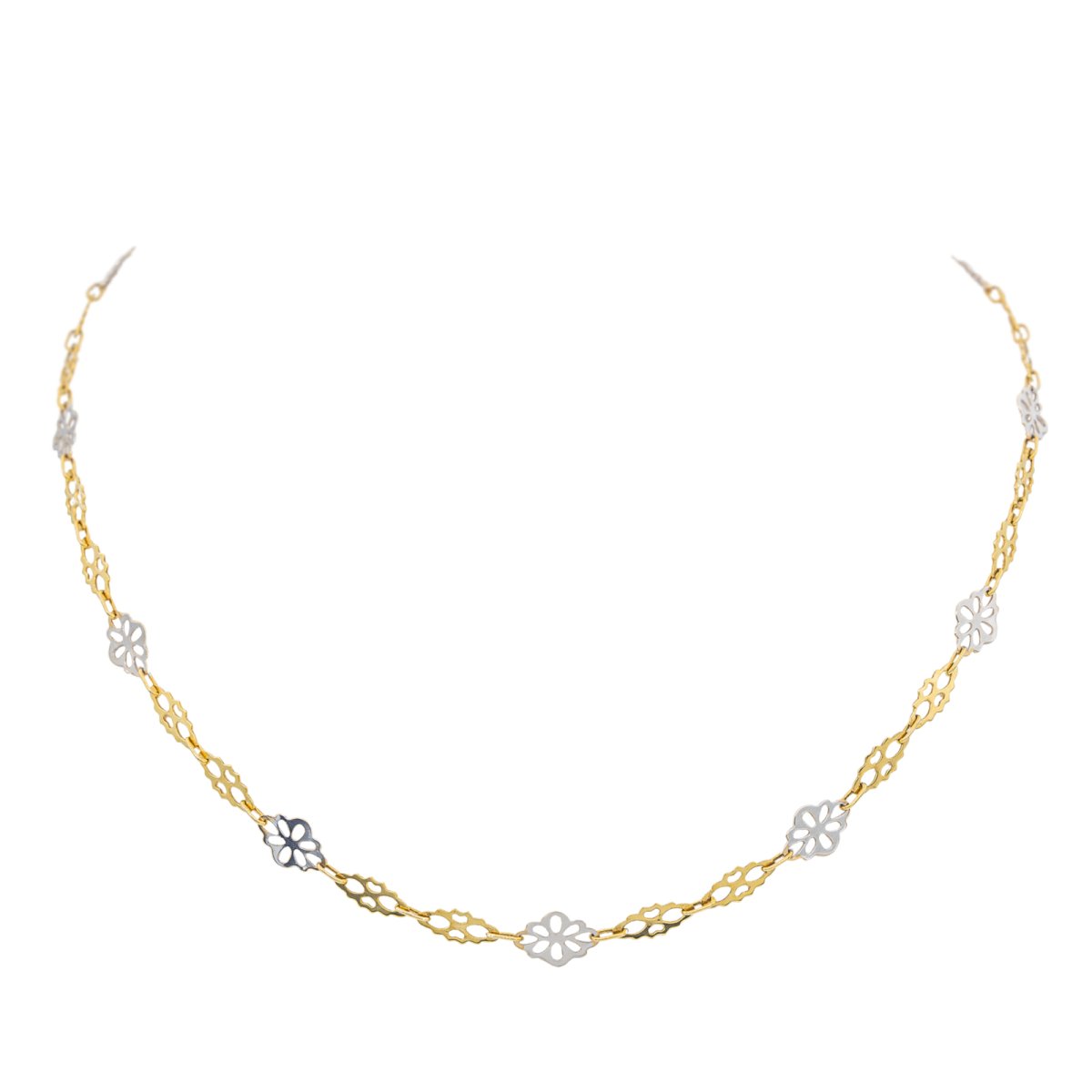 Collier Maille en deux ors - Castafiore