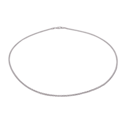 Collier Maille en or blanc - Castafiore