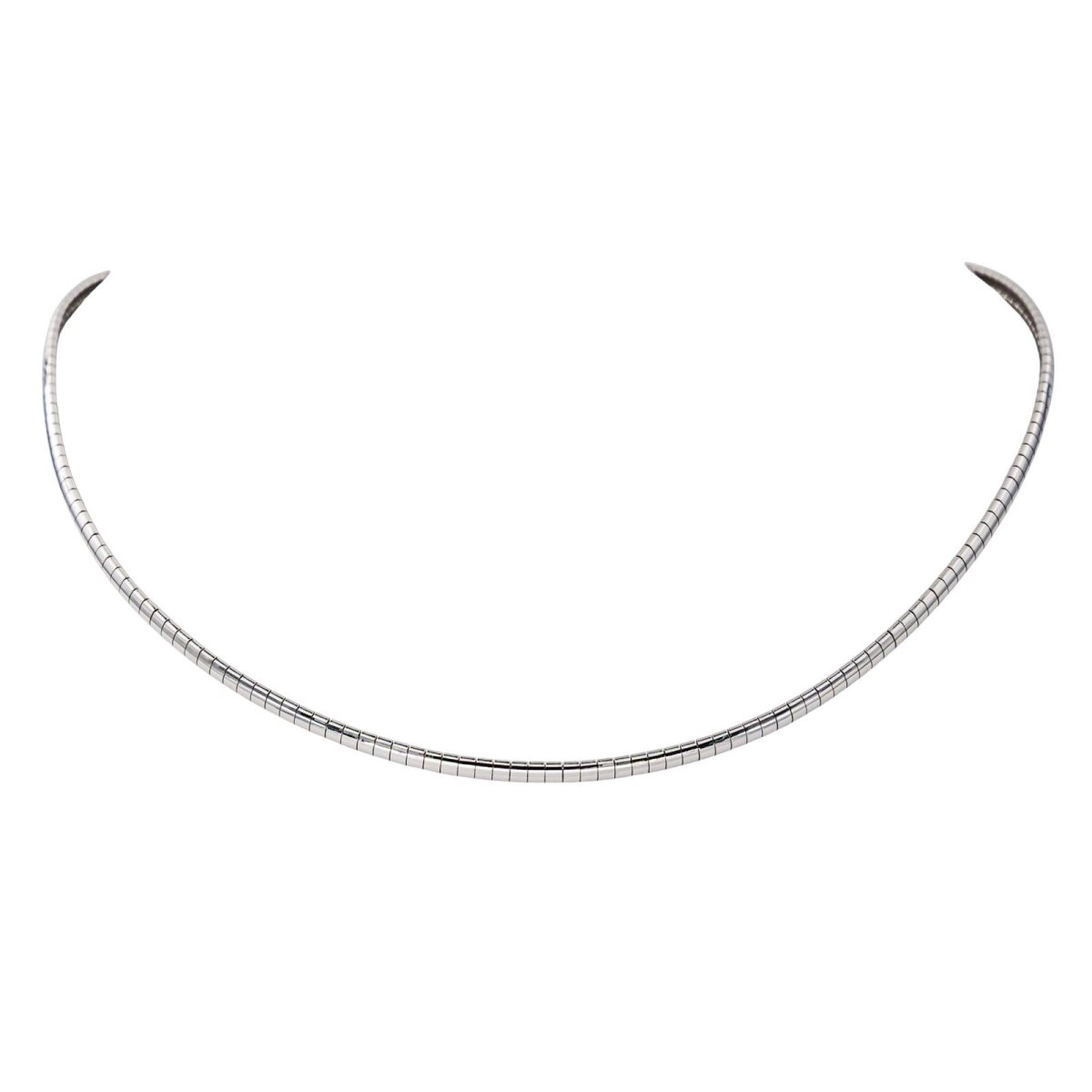 Collier Maille en or blanc - Castafiore