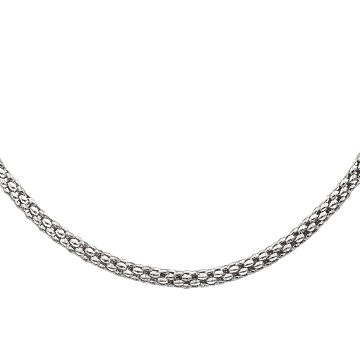 Collier Maille en Or blanc - Castafiore