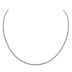 Collier Maille en or blanc - Castafiore