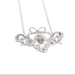 Collier Maille en or blanc et diamants - Castafiore