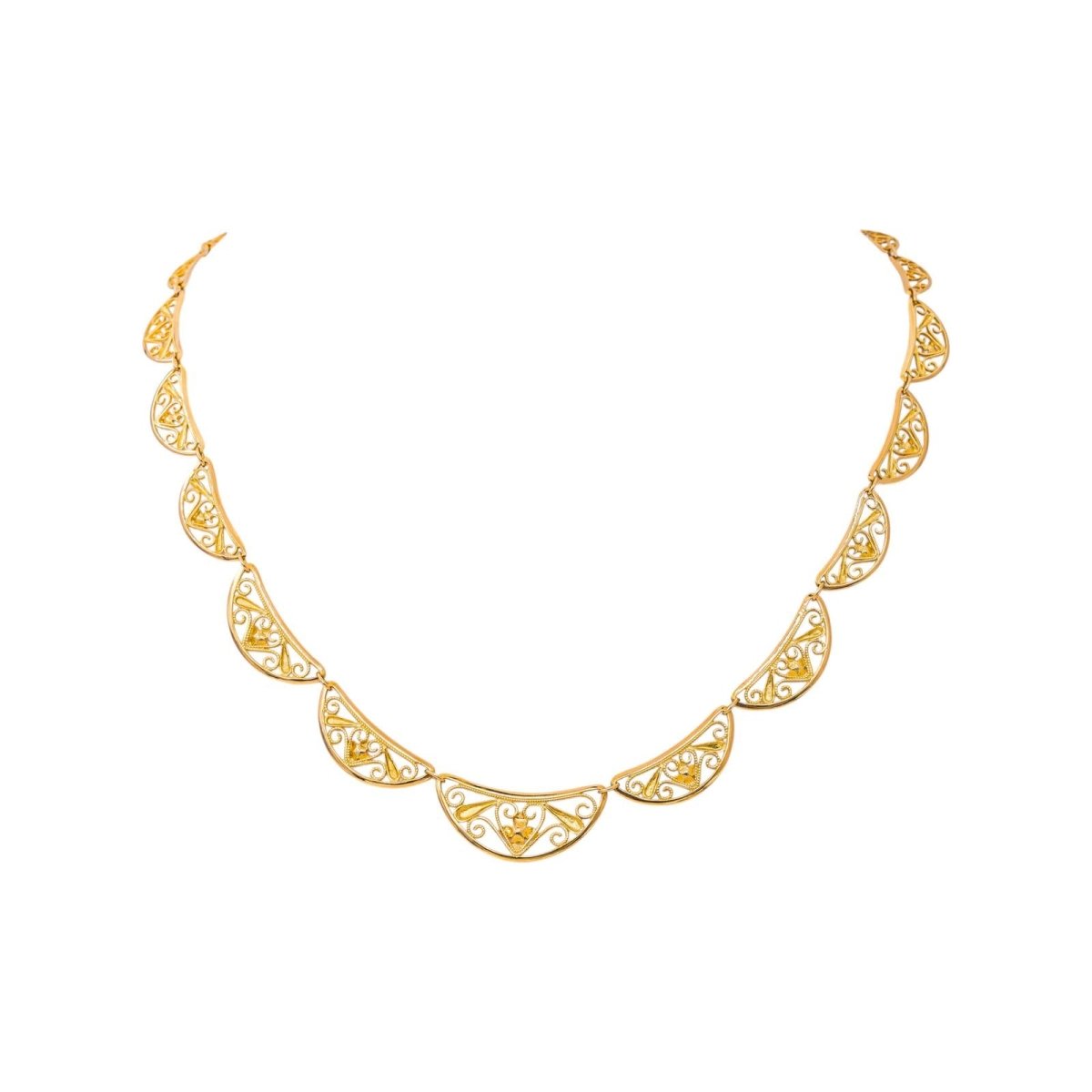 Collier Maille en or jaune - Castafiore