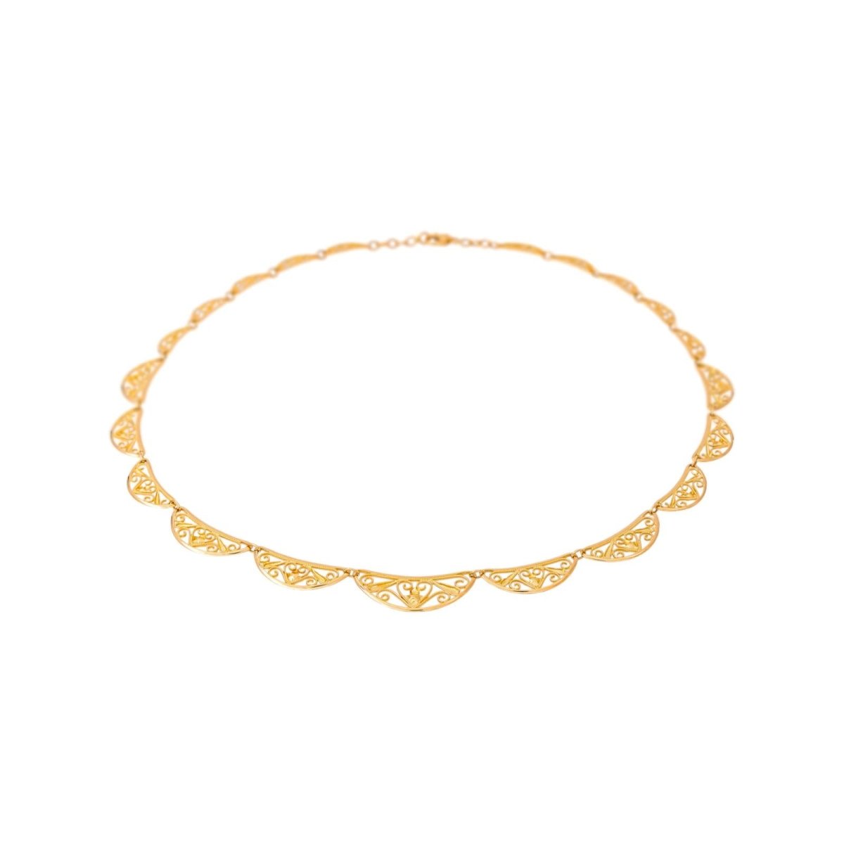 Collier Maille en or jaune - Castafiore