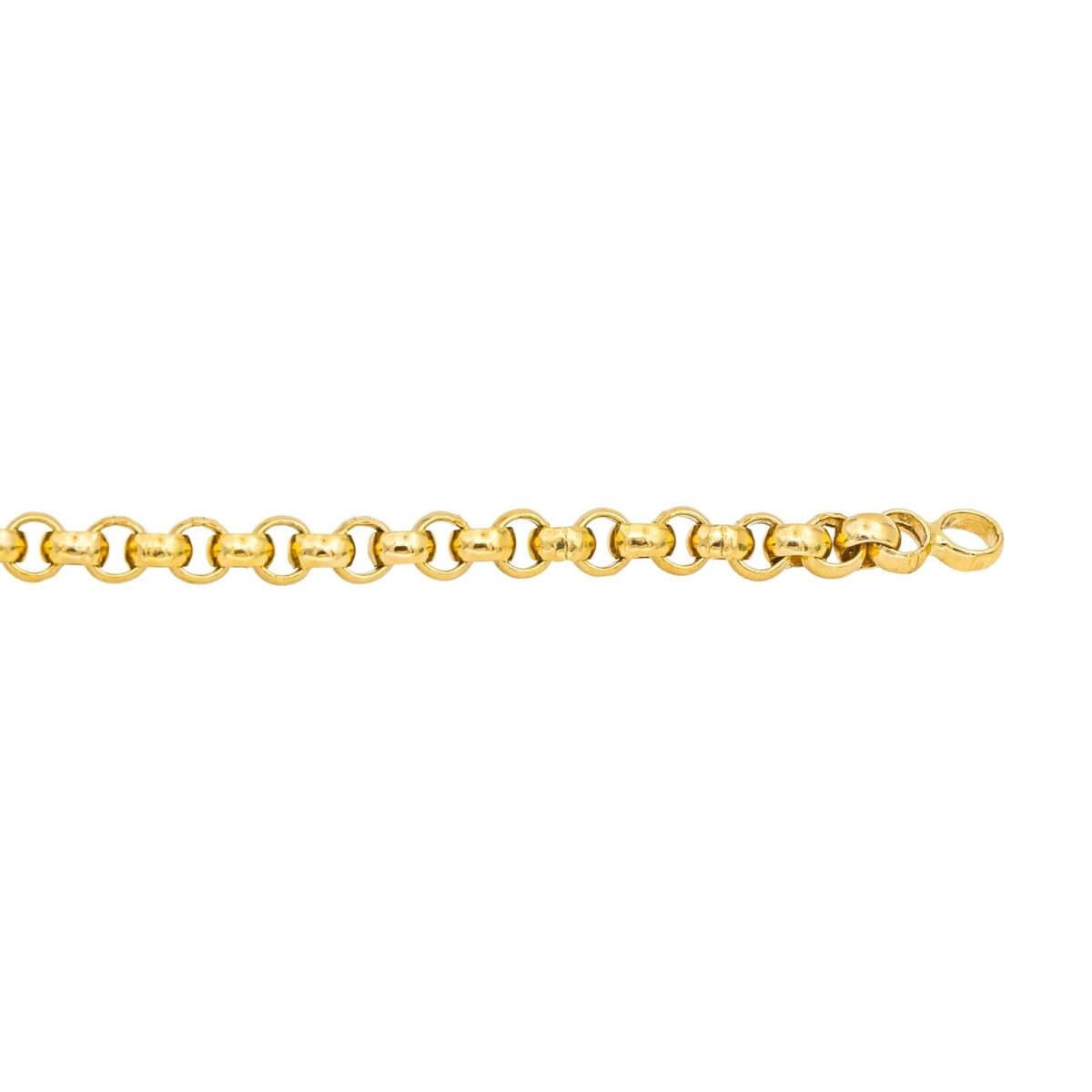 Necklace Jaseron mesh Yellow gold
