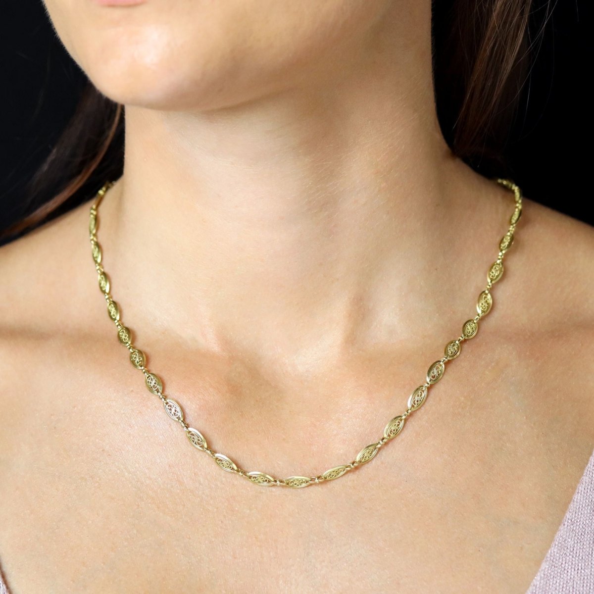 Collier Maille en or jaune - Castafiore