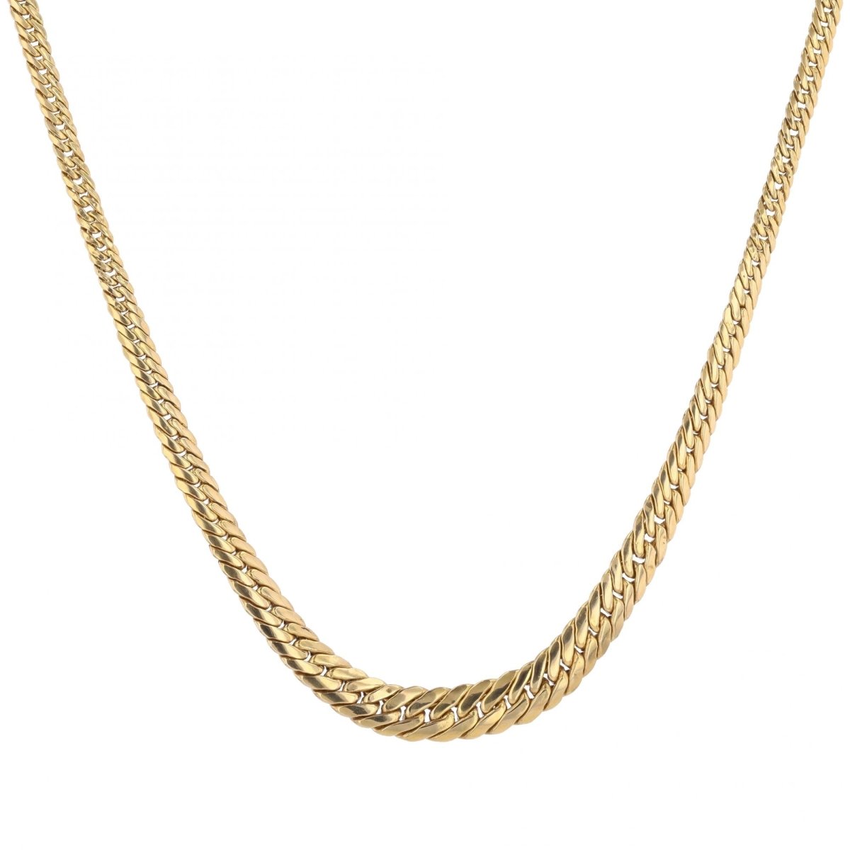 Necklace Mesh in yellow gold – Castafiore