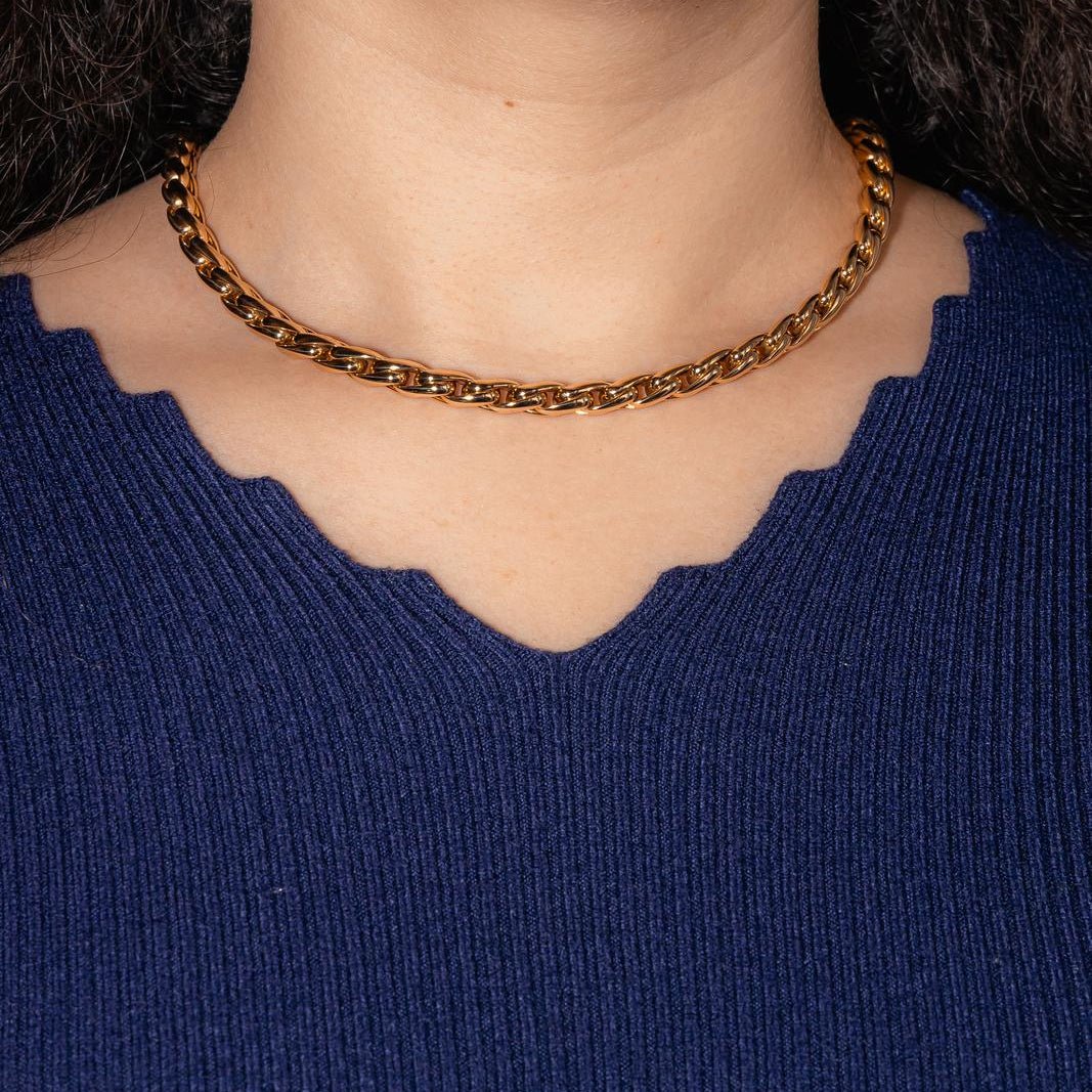 Collier Maille en or jaune - Castafiore