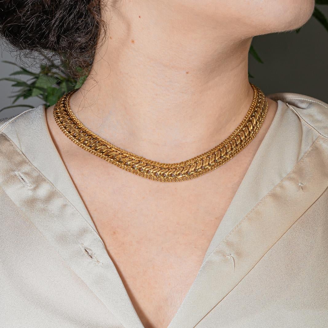 Collier Maille en or jaune - Castafiore