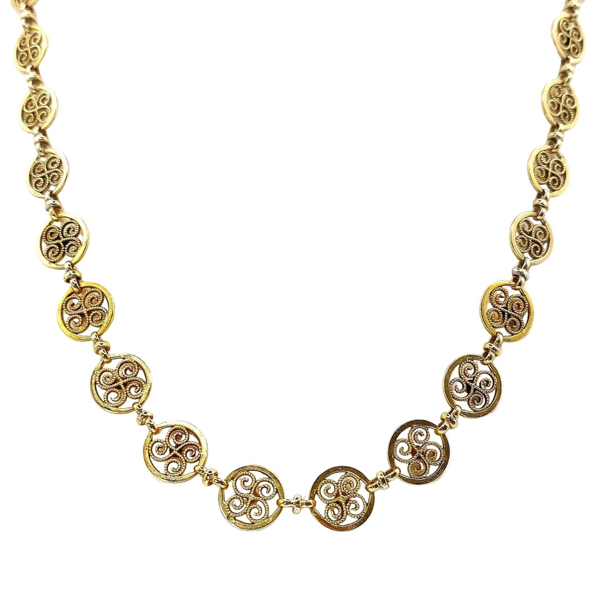 Collier Maille en or jaune - Castafiore