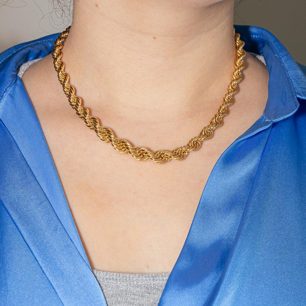 Collier Maille en or jaune - Castafiore